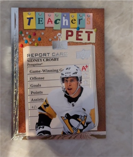 2023-24 Upper Deck Series 1 #TP-27 Sidney Crosby — front