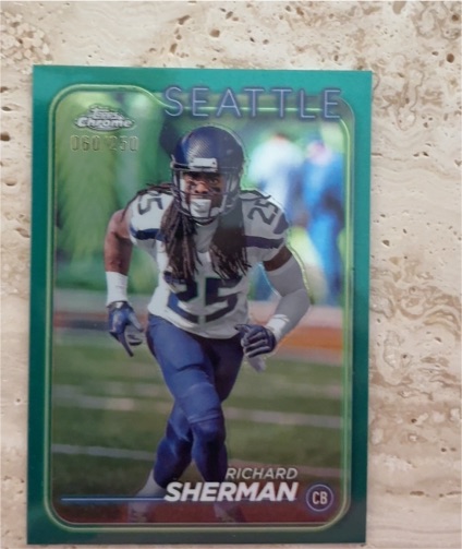 2024 Topps Chrome #182 Richard Sherman — front
