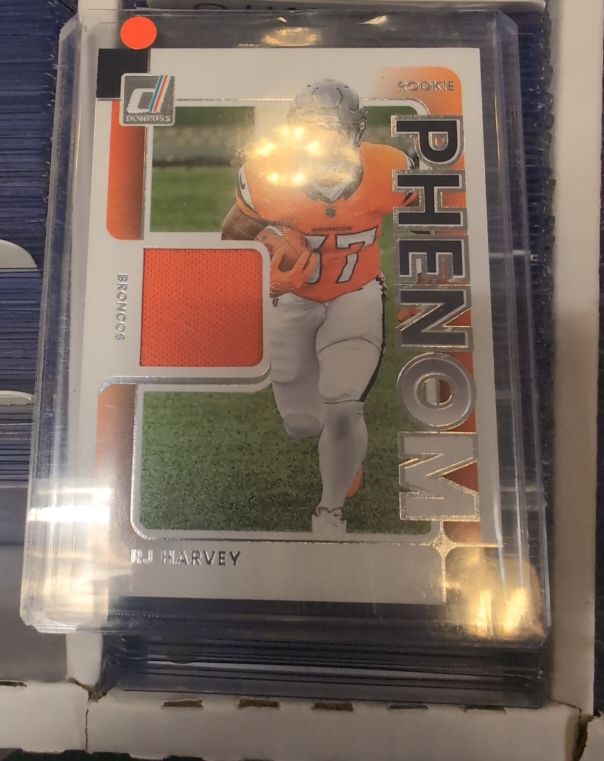 2025 Panini Donruss #RPJ-RHY RJ Harvey Rookie Phenom Jerseys — front