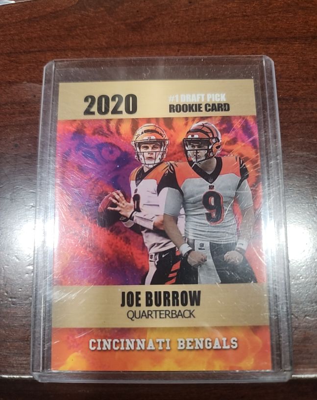 2020 Panini Rookie Phenoms Gold Platinum #9 Joe Burrow — front