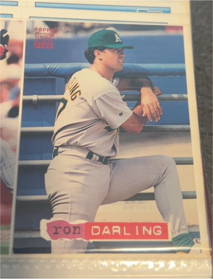 1994 Topps Stadium Club #428 Ron Darling — front