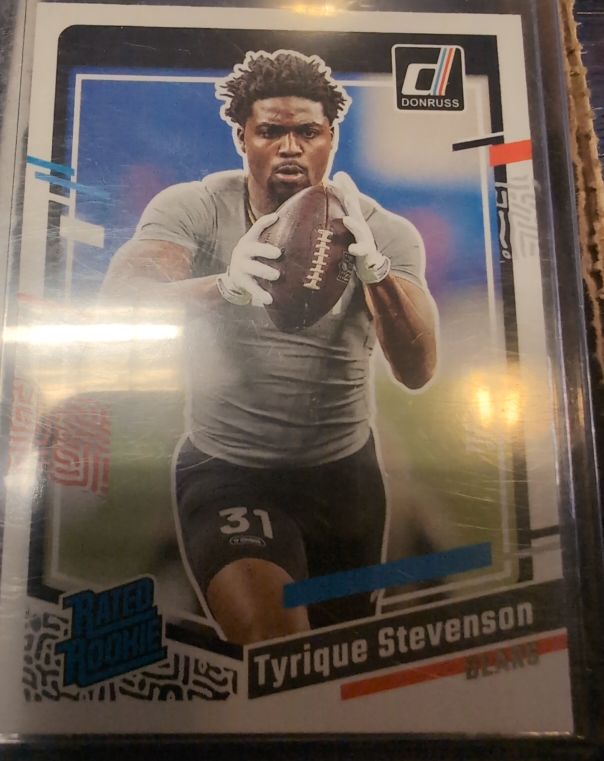 2023 Donruss #316 Tyrique Stevenson Rated Rookie Bengals — front