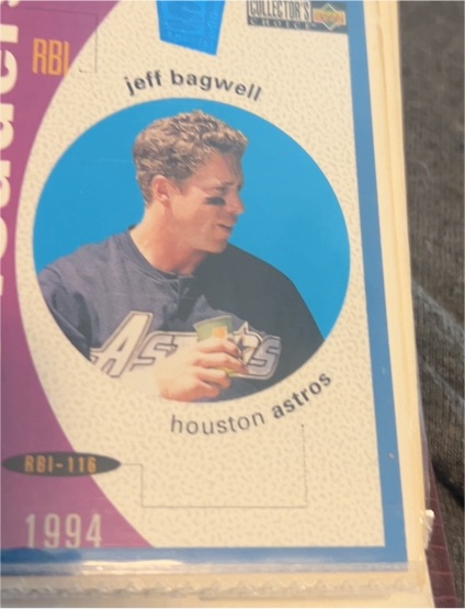 1994 Upper Deck Collectors Choice Stat Leaders #138 Jeff Bagwell — front