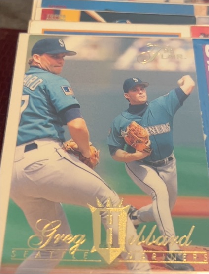 1994 Fleer Flair #104 Greg Hibbard — front
