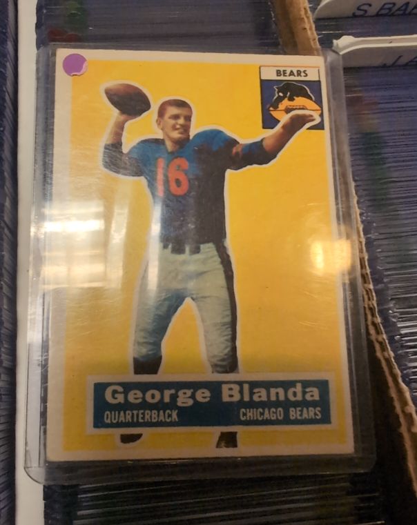 1956 Topps #11 George Blanda — front