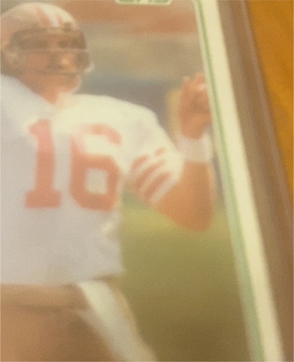 1985 Topps #210 Joe Montana — front