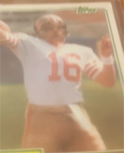 1983 Topps #305 Joe Montana — front