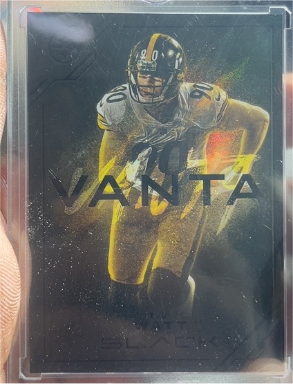 2024 Panini Black Vanta T.J. Watt — front