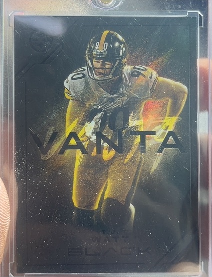 2024 Panini Black Vanta T.J. Watt — front