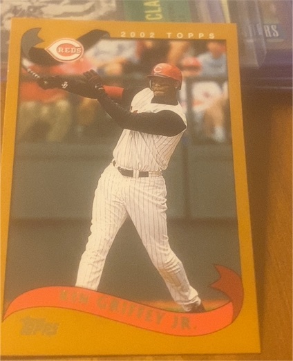 2002 Topps #550 Ken Griffey Jr. — front