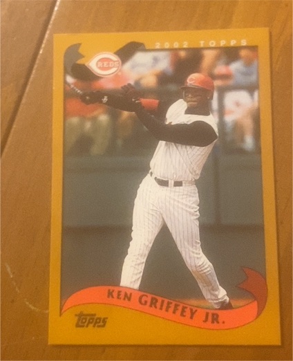 2002 Topps #550 Ken Griffey Jr. — front