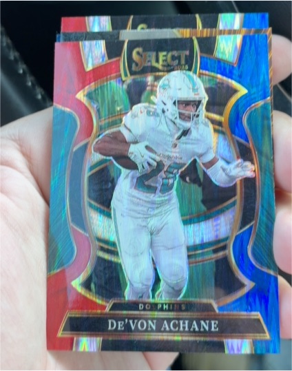2025 Panini Select #81 De'Von Achane — front