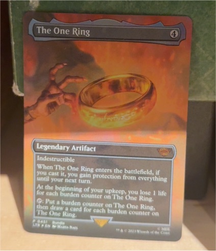 2023 Magic: The Gathering #451 The One Ring — front