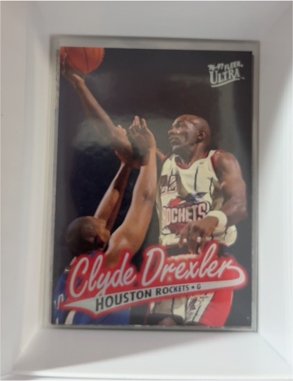 1996-97 Fleer Ultra #40 Clyde Drexler — front