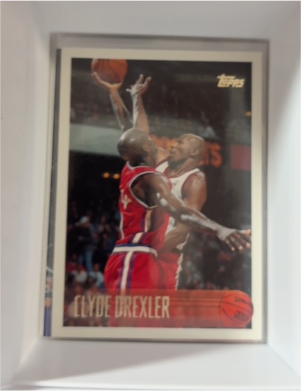1996-97 Topps #192 Clyde Drexler — front