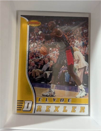 1996-97 Bowman's Best #75 Clyde Drexler — front
