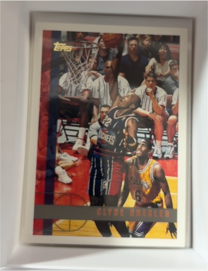 1997-98 Topps #71 Clyde Drexler — front
