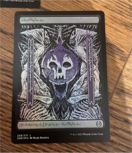 2023 Phyrexia: All Will Be One #269 Swamp — front