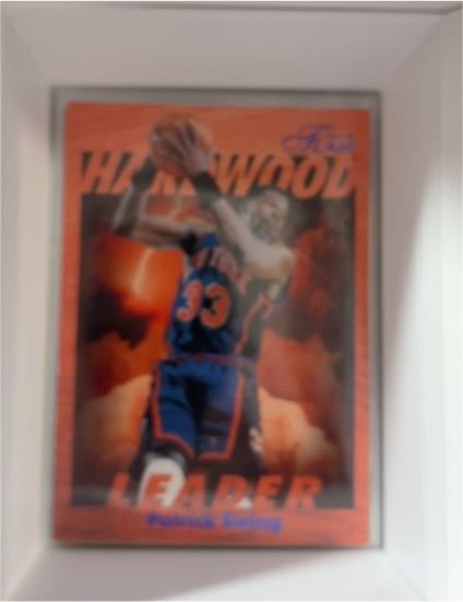 1997-98 Flair Hardwood Leader #18 Patrick Ewing — front