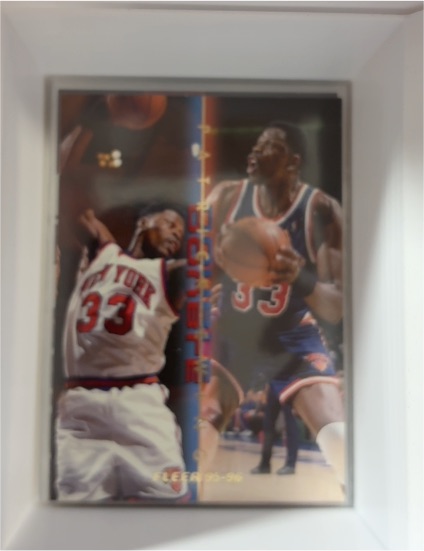 1995-96 Fleer Double Double #3 Patrick Ewing — front