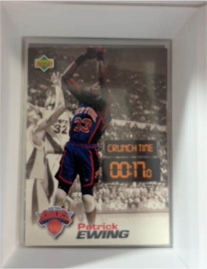 1997 Upper Deck Crunch Time #CT21 Patrick Ewing — front