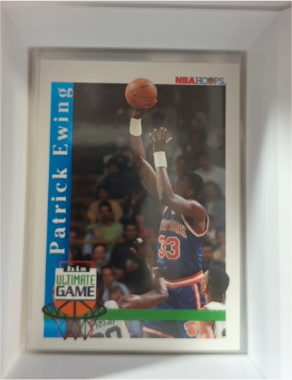 1992-93 NBA Hoops #NNO Patrick Ewing His Ultimate Game — front