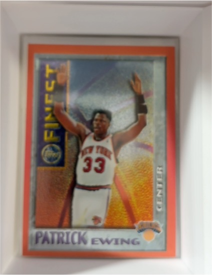 1995-96 Topps Finest Mystery #M16 Patrick Ewing — front