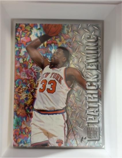 1996-97 Fleer Metal #64 Patrick Ewing — front