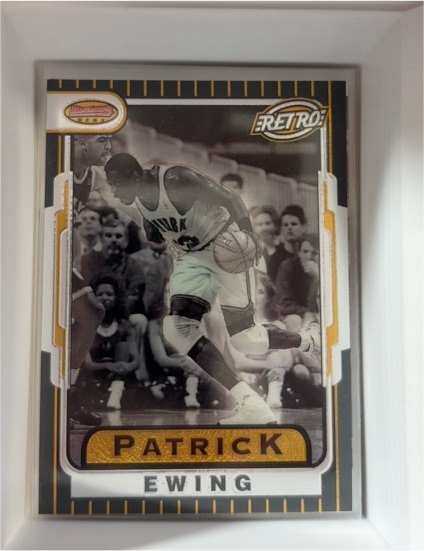 1996-97 Bowman's Best Retro #TB11 Patrick Ewing — front