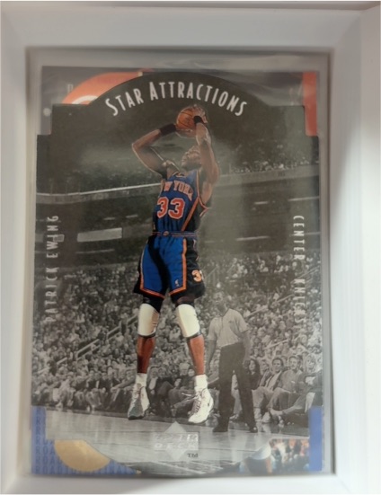 1997-98 Upper Deck Collector's Choice Star Attractions #SA10 Patrick Ewing — front