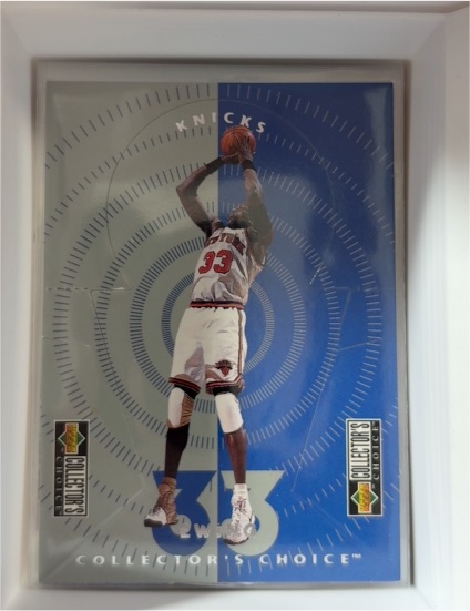 1997-98 Upper Deck Collector's Choice Miniatures #M18 Patrick Ewing — front