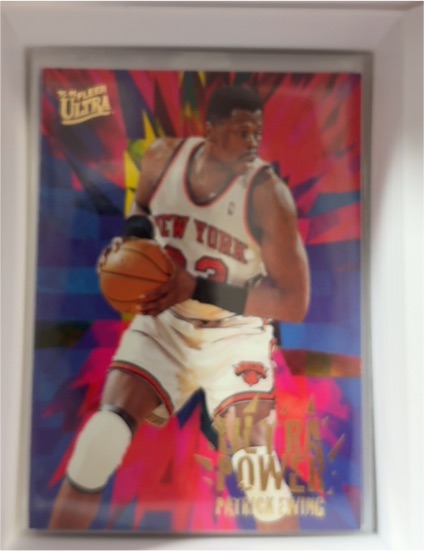 1995-96 Fleer Ultra #2 Patrick Ewing Ultra Power — front