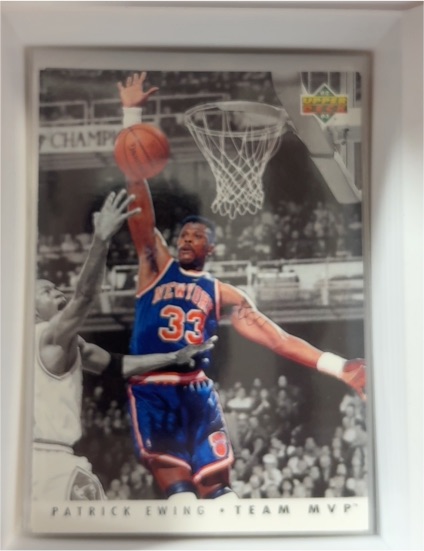 1992-93 Upper Deck #TM19 Patrick Ewing Team MVP — front