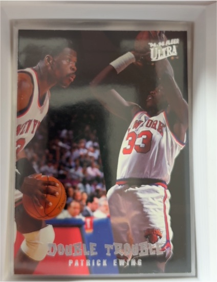 1994-95 Fleer Ultra Double Trouble #2 Patrick Ewing — front