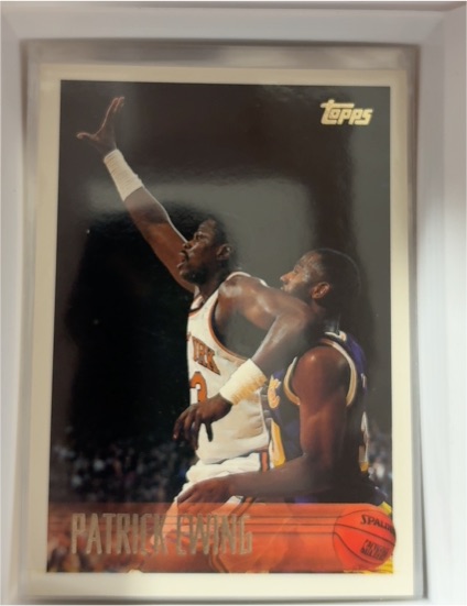 1996-97 Topps #1 Patrick Ewing — front