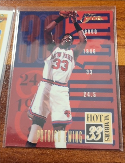 1994-95 Flair Hot Numbers #3 Patrick Ewing — front