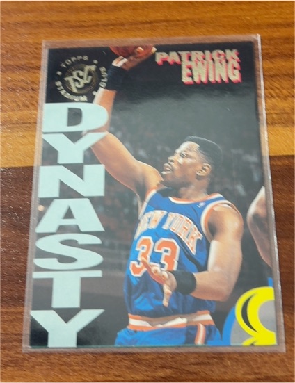 1994-95 Topps Stadium Club #6A Patrick Ewing Dynasty and Destiny — front