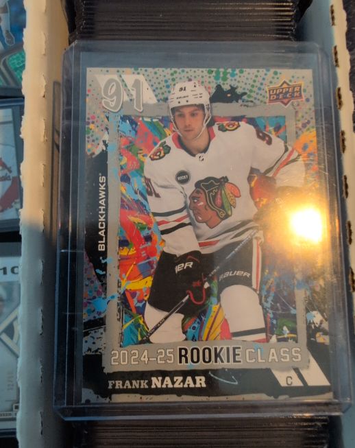 2024-25 Upper Deck Rookie Class #RC-2 Frank Nazar — front