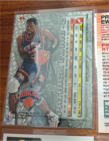 1999-00 Fleer Metal #85 Patrick Ewing — front
