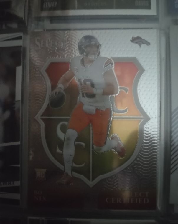 2024 Panini Select Certified Rookies #4 Bo Nix — front