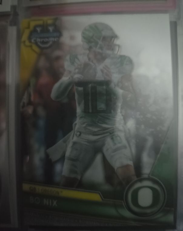 2023 Bowman Chrome #159 Bo Nix — front