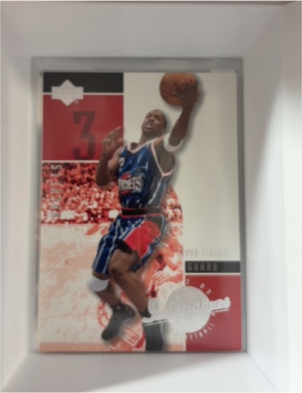 2000-01 Upper Deck Legends #4 Steve Francis — front