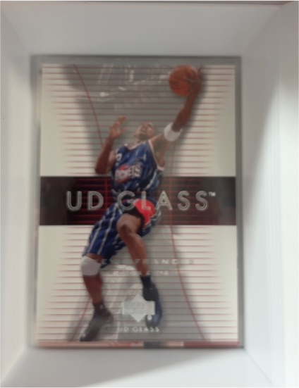 2003-04 Upper Deck UD Glass #18 Steve Francis — front