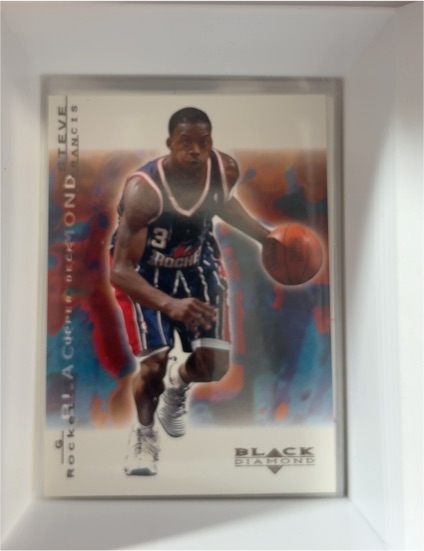 2000-01 Upper Deck Black Diamond #28 Steve Francis — front