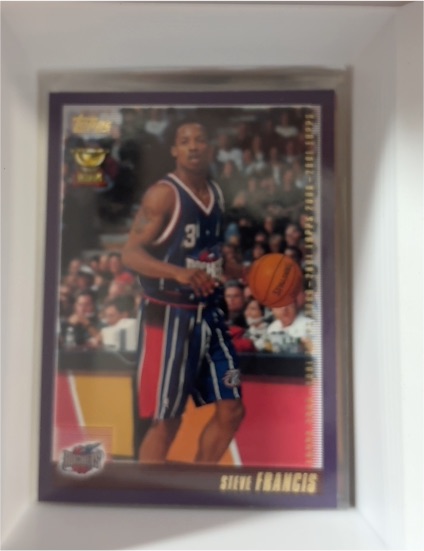 2000-01 Topps #40 Steve Francis — front