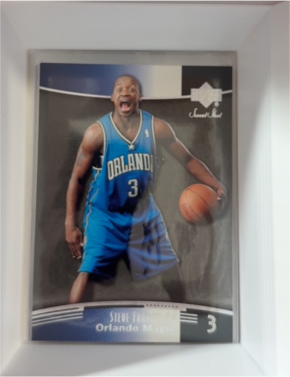 2004-05 Upper Deck Sweet Shot #63 Steve Francis — front