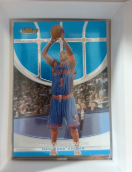 2005-06 Topps Finest #? Steve Francis — front