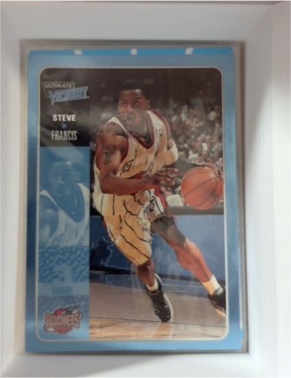 2000-01 Upper Deck Ultimate Victory #19 Steve Francis — front