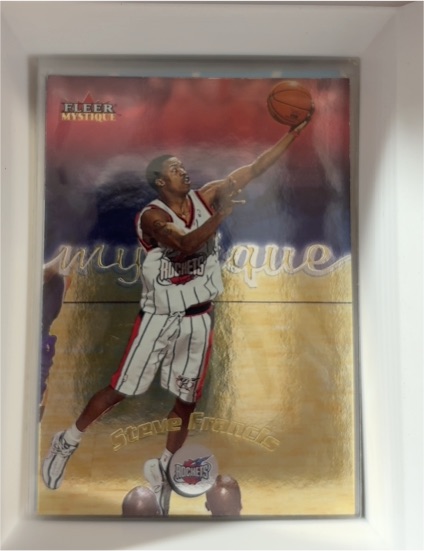 2000-01 Fleer Mystique #19 Steve Francis — front