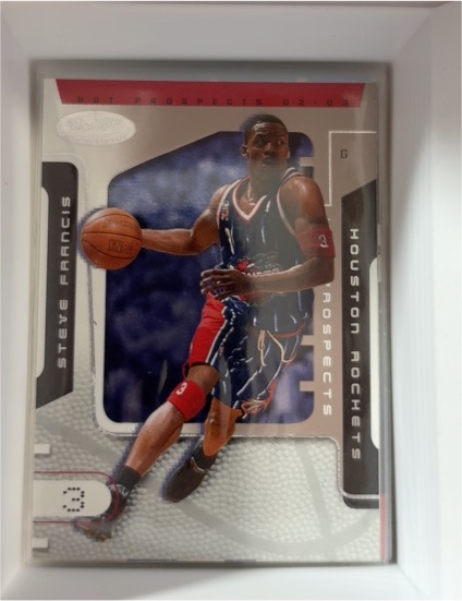 2002-03 Fleer Hoops Hot Prospects #37 Steve Francis — front